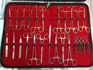 25 piece Canine Spay Pack, Bitch Spay Set, veterinary surgical instrument