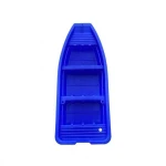2.6M Good Quality  Widened and thickened plastic rowing boat ponton boats for  fishing and entertainment