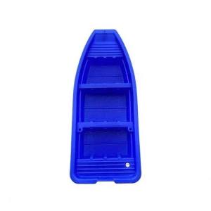 2.6M Good Quality  Widened and thickened plastic rowing boat ponton boats for  fishing and entertainment