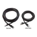 28 AWG Copper Ethernet/Network Patch Cord Ultra Thin Cat6a Ethernet Patch Cable