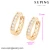 Import 28738 Manufacture saudi gold jewelry 18k earings gold, jewelry type hoop earing from China