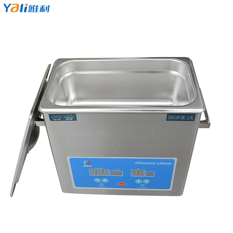 2.8L Industrial  Ultrasonic Cleaner With Digital Timer Jewelry Watch Glasses Cleaner
