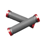2pcs/1 Pair Mountain Road Cycling Bike Bicycle MTB Handlebar Cover Grips Smooth Soft Rubber Anti-slip Handle Grip Lock Bar End