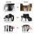 Import 304 stainless steel electric kettle mini electric portable cordless kettle from China