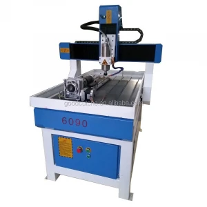 3040 6040 6090 4 axis small machine for woodworking and metal stone engraving