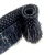 Import 30mm Black Silver Line Material Polyester Cotton Tassel Fringe Lace Trim Custom Tassel Trim from China