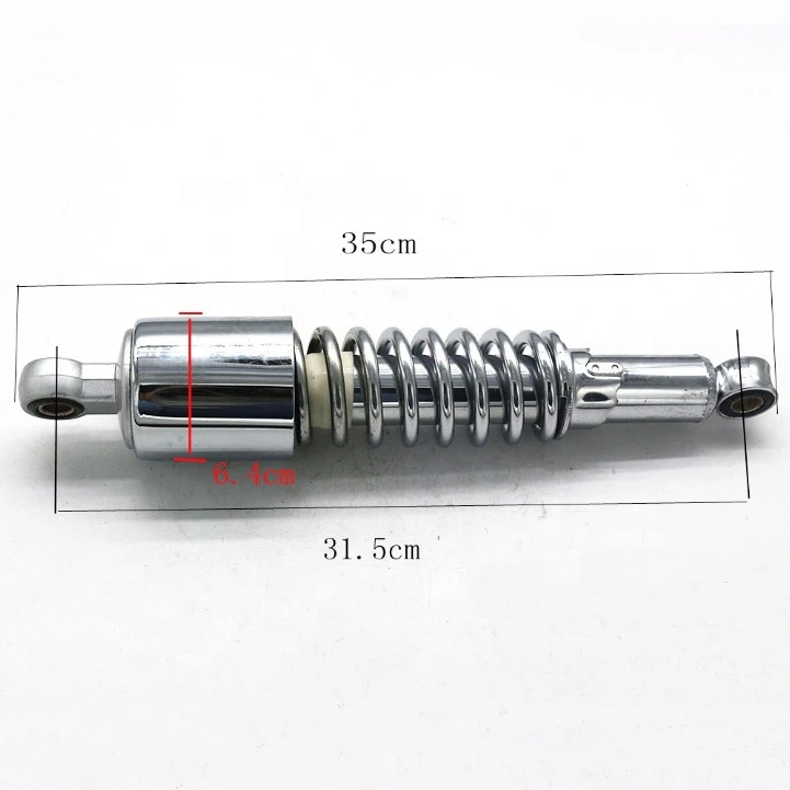 320 mm Motorcycle Shock Absorbers Rear Suspension Universal Compatible with Prince 125