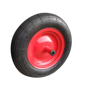 3.50-8 line pattern Pneumatic rubber wheel for wheel barrow