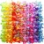 Import 36 Counts Hawaiian Leis Necklace Tropical Luau Hawaii Silk Flower Party Favors Wreath Holiday Wedding Beach Accessories from China