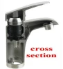 360 degree free control water saving basin mixer bathroom faucet