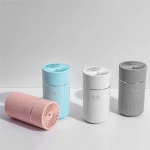 360ML Ultrasonic USB Humidifier 5v Electric Car Mist Maker with Changing Colorful Light Aroma Essential Oil Humidifiers