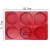 Import 362 factory stock 6 hold big round shape silicone cake mold, silicone candle molds, soap making molds from China