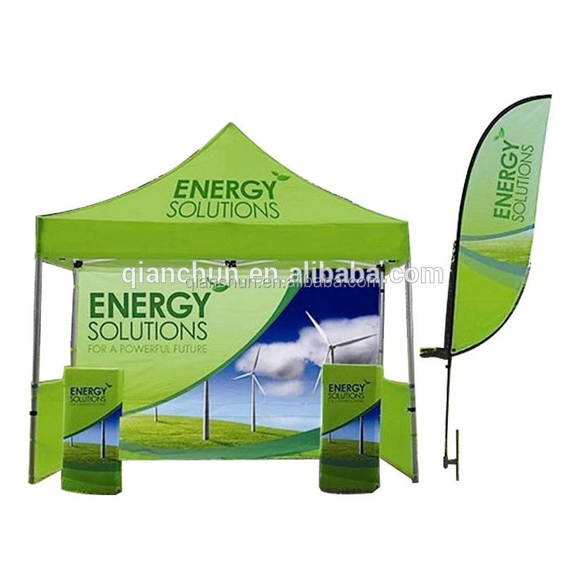 3*6M Trade Show Equipment Waterproof Aluminum Advertising Folding Tent