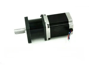4 or 6 wires planetary gearbox nema 23 geared stepper motor
