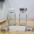 Import 4 oz Glass Square Spice Jars with Labels, Empty Spice Bottles With Shaker lids- Small Glass Storage Jars -Airtight Metal lids from China