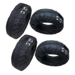 4 Pcs Car Spare Tire Storage Protection Bag 13"-19" Wheel Tyre Carry Tote Cover