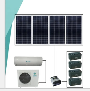 48V solar air conditioner home use energy saving wall split type