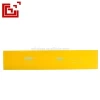 4mm extra clear yellow color tempered glass panel for oven