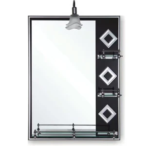 4mm Wall Bathroom Mirror With Shelives