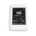 5 in 1 PM1.0 PM2.5 PM10 HCHO CO2 OEM logo portable air pollution gas analyzer
