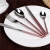 Import 5 pcs Online shopping 18 / 10 stainless steel cutlery / elegant stainless steel bulk restaurant flatware from China