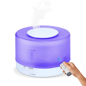 500 ml electric ultrasonic  essential oil aroma led light diffuser air purifier msit maker humidifier machine  for home office