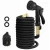 Import 50ft expandable magic flexible garden water hose with 8 function spray gun, Triple layer latex core &amp; extra strength fabric flex from China