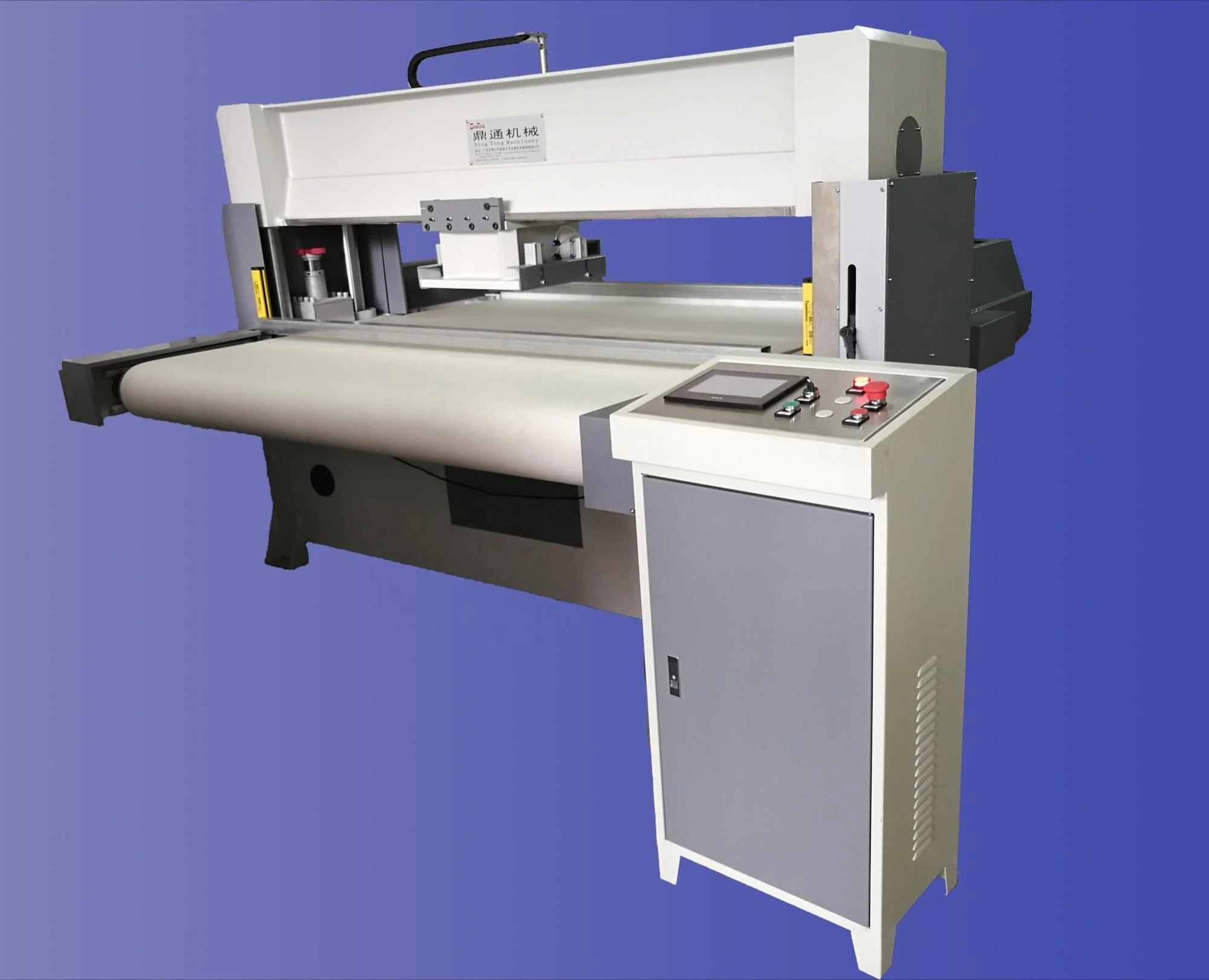 50T Conveyor Belt CNC Apparel  Fabric Cloth Die Cutting Press  Machine  Automatic India Price