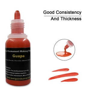 54 colors Guapa Organic tattoo PIGMENT for lips eyebrow eyeline permanent makeup
