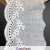 Import 5.5CM CRT0251 Pure White Cotton Eyelet Crochet Lace Trim Elastic Embroidery Lace Trim from China