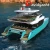 55ft High Quality Fiberglass Luxury Sport yacht boat ships Factory High Speed Sport Yacht Luxury Boat