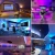 Import 5V USB RGB LED Kitchen Light Strip 5050 Cabinet Tape Lamp Remote Control Waterproof Bedroom Ambient TV Backlight Ribbon Light from China