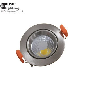 5W/7W Chrome China Product factory price Indoor downlights led focos spotlight