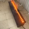 60 inch outdoor rainproof fireplace pool flame decoration equipment water mist safety LED fireplace