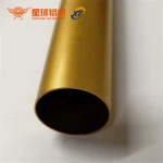 6063 aluminium extruded alloy round tubes, polished/anodized small diameter aluminium extruded pipe,custom size aluminium  tube