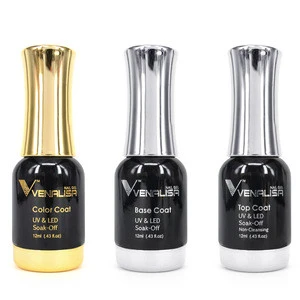 60751x Venalisa Long Lasting Soak off LED Lamp 12ml Pure Colors CANNI Wholesale Free Sample UV Gel Nail Polish