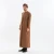 Import 6099 2024 Best Selling Brown Fashion long -sleeve Muslim Islamic family outfits dress daily wear from China