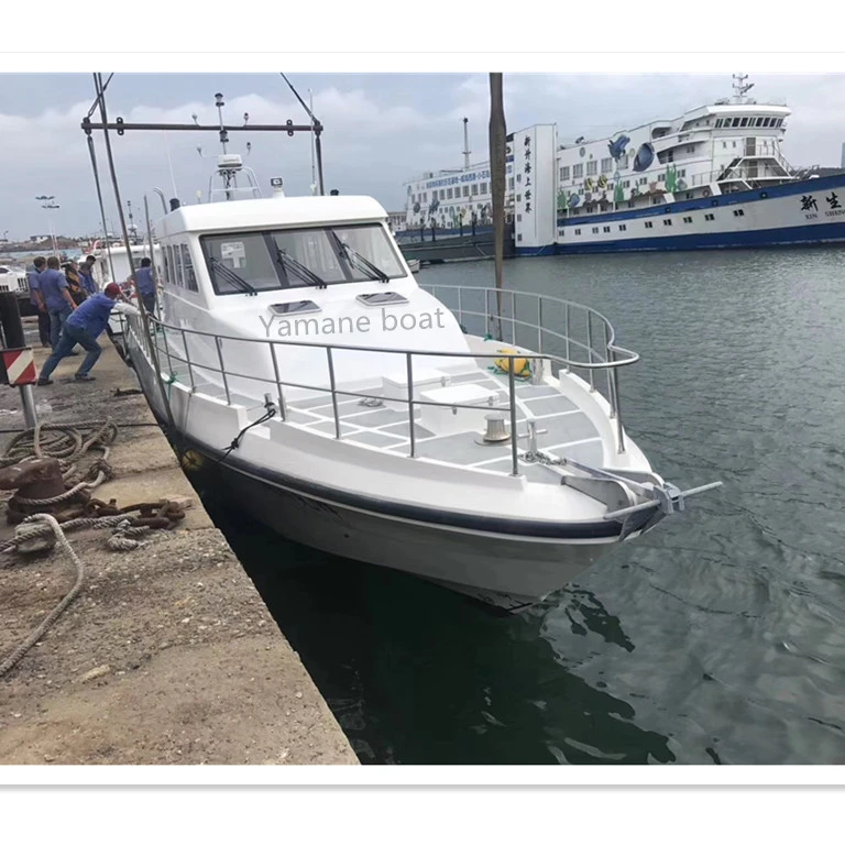 60ft fiberglass panga tourlst passenger ferry fishing boat with full caropy