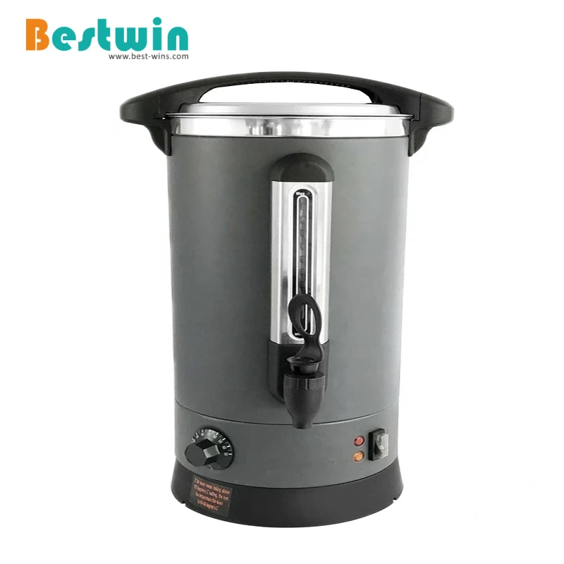 63Cup 15Liter Stainless Steel Electric Milk Warmer Steaming Pot Hot Water Mulled Wine Boiler