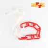 6Mm Plastic Chain Highway Road Traffic Safety Barrier Warning Pe Link Plastic Chain