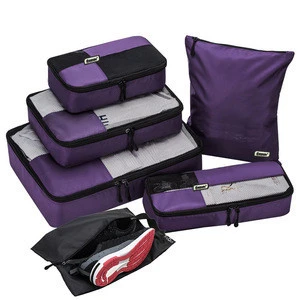 6PCS Travel Packing Cubes Luggage Packing Organizers
