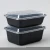 Import 700/1000ml microwavable plastic takeaway food container eco-friendly disposable food container from China