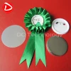 75MM Rosette badge material,HOT SALE DIY rosette badge components Wedding corsage