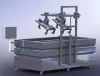 8 foot 2.4m semi auto water transfer printing wtp machine equipment with arms for car rims dipping with semi-auto arms*