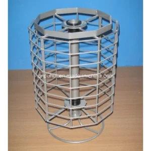 8 Sided Wire Grid Screen Rack Wire Counter Rotating Stand (PHY153)