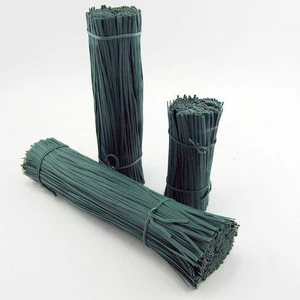 8cm long Precut PVC Flat Plastic Wire Packing Twist Tie