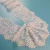 Import 9cm wide eyelash lace trim in black color for lingerie, knitted nylon lace, scallop border lace trim from China