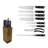 9PCS Non-stick Coating Stainless Steel Kitchen Knife Set