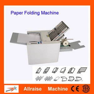 A4 A3 Paper Processing Machine Paper Folding Machine For Sale