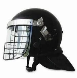 ABS shell anti riot helmet with steel net military supplies